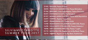 Silvia Mezzanotte tour