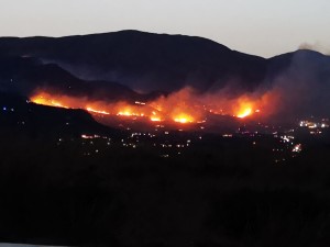 Incendio Scopello 2 agosto 2019