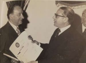Il Governatore Spatafora e il Presidente Ernesto Del Giudice