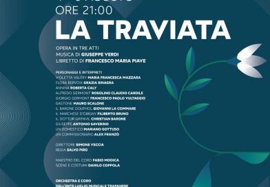 Il secondo titolo d’opera nella stagione 2022 del Luglio Musicale Trapanese: La Traviata