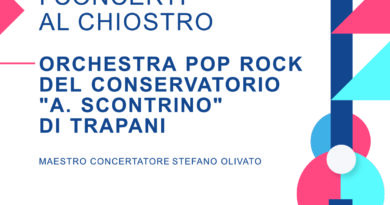 Concerti al Chiostro. Domani sera si chiude con l’orchestra pop rock del conservatorio “Scontrino” di Trapani